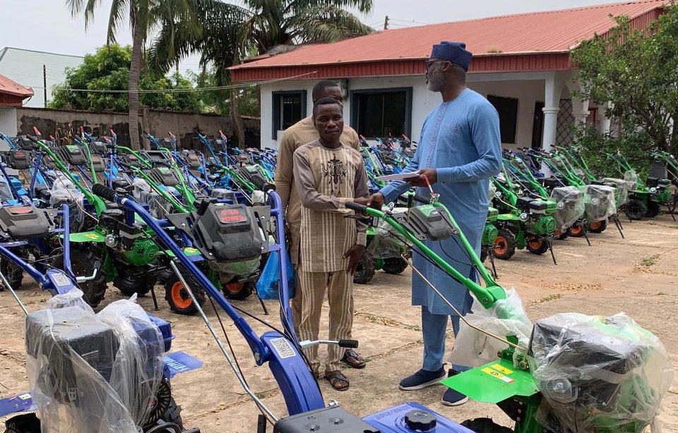 N-HYPPADEC distributes 90 power tillers to farmers to improve Benue agriculture