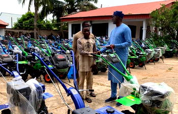 N-HYPPADEC distributes 90 power tillers to farmers to improve Benue agriculture