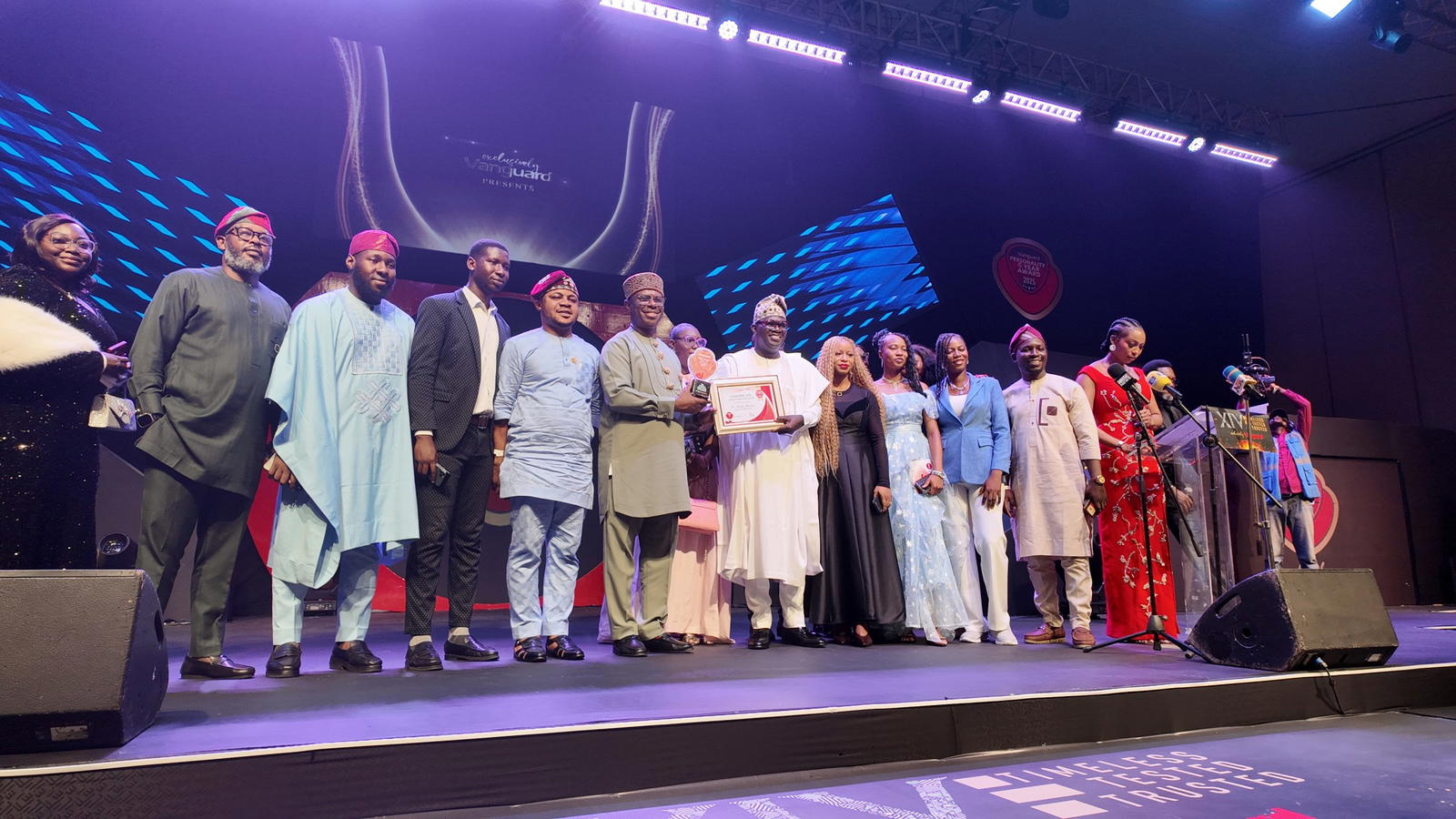 Vanguard Award: Akintayo, Ojulari, others celebrated as Icons of the Year [Photos]