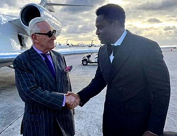Jack-Rich, Roger Stone hold talks on U.S.–Nigeria Trade at Mar-a-Lago