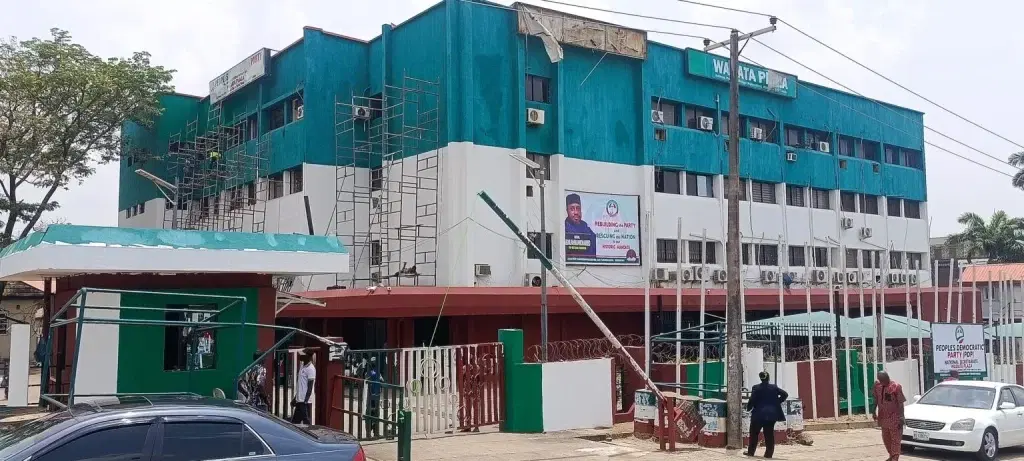 PDP National Secretariat Renovation Commences Amid Ongoing Power Struggle