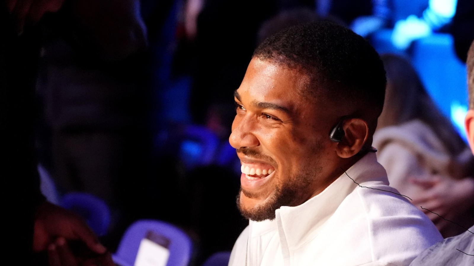 Anthony Joshua makes first public appearance since fatal car crash