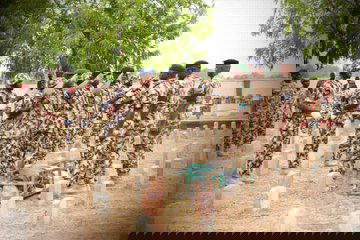 Images: Slain Brigadier-General, troops laid to rest in Borno after terrorist attack