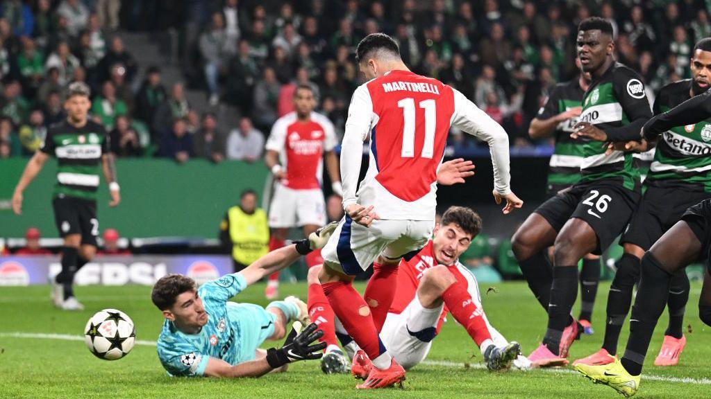 Arsenal seek redemption against Sporting in Champions League first leg