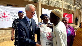 Adamawa: Türkiye delivers 36 tons of food items to internally displaced persons