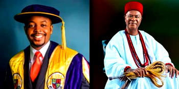 Obi of Onitsha congratulates The Delborough Lagos Founder on Oxford, Harvard trainings