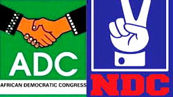 ADC/NDC: Fractured opposition, forgotten masses
