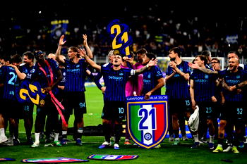 Inter Milan win Italian title for third time in six seasons