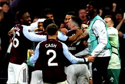 Aston Villa crush Nottingham Forest to reach Europa League final