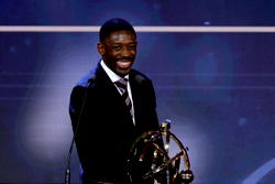 Dembele again voted best player in France