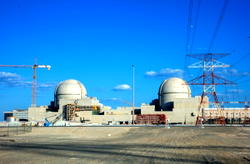 Drone strike starts fire outside UAE nuclear plant