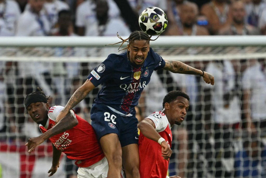 PSG and Arsenal reach extra time in Champions League final