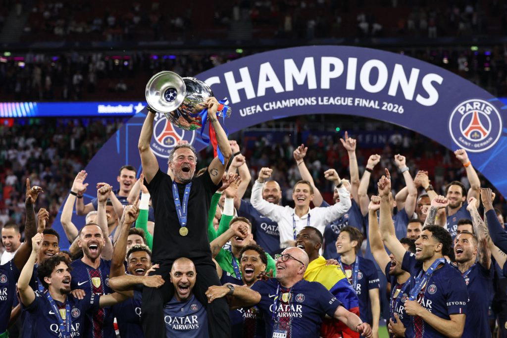 PSG beat Arsenal on penalties to retain Champions League title