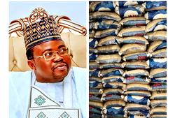 APM Senatorial Candidate Ajadi distributes over 500 bags of rice