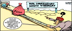 Cartoon: Add ‘Bandits Allowance’ to next budget