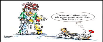Cartoon: Your turn next time with Renewed Hope