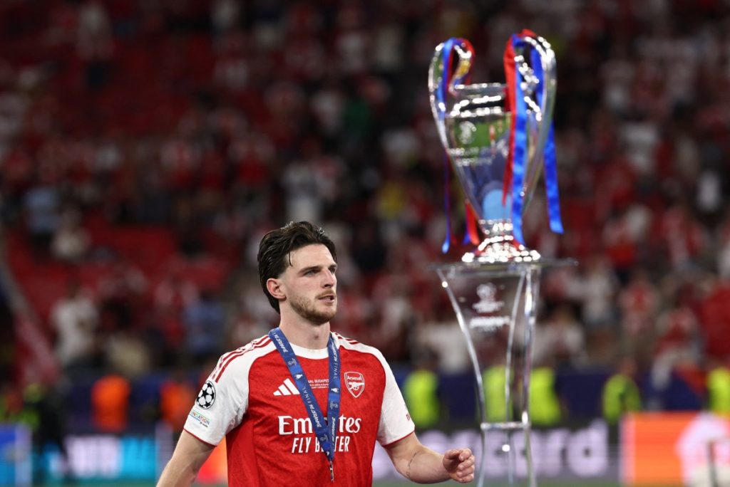 Arsenal’s Champions League disappointment is “just the beginning,” says Rice