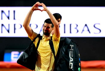 Ailing Djokovic falls to early Italian Open exit ahead of Roland Garros