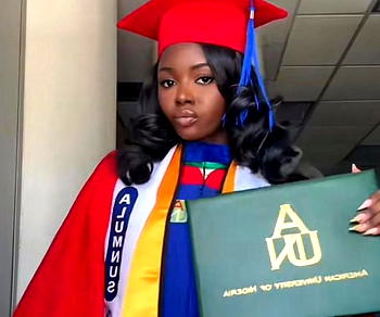 20-year-old Bayelsa native Ebitenye bags first-class in law at AUN