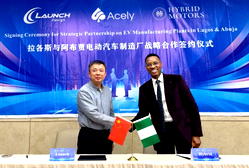 Launch Design, Hybrid Motors seal deal on EV manufacturing plants in Lagos, Abuja