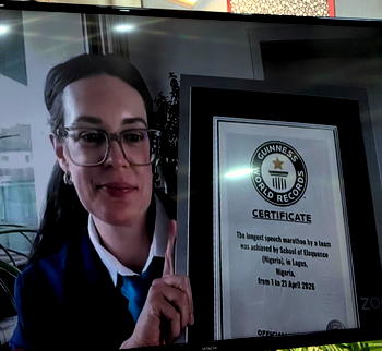 School of Eloquence shatters Guinness World Record with 480-hour speech marathon 