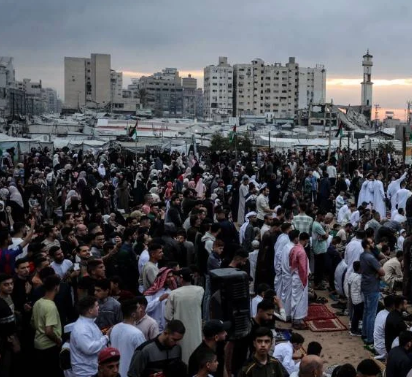‘No joy’: Gazans mark somber Eid in shadow of war