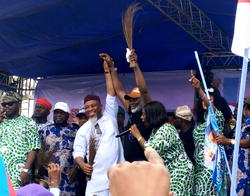 APC stakeholders declare support for Olanrewaju at Amuwo-Odofin campaign flag-off