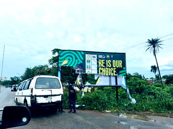 Accord, APC trade accusations over bill board destruction
