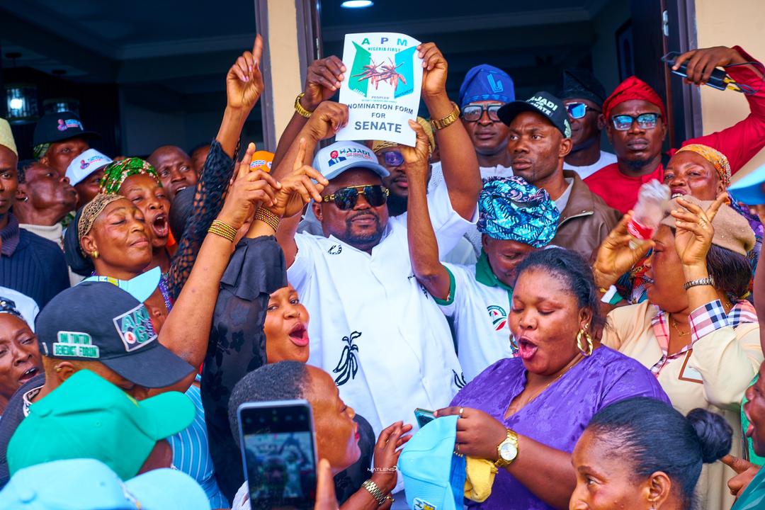 Ajadi picks APM Senate nomination form, declares readiness for Oyo Central contest