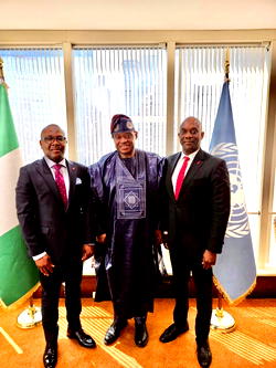 42 Years After, UN Envoy, Jimoh Ibrahim directs Nigerian Mission to open UBA account in New York