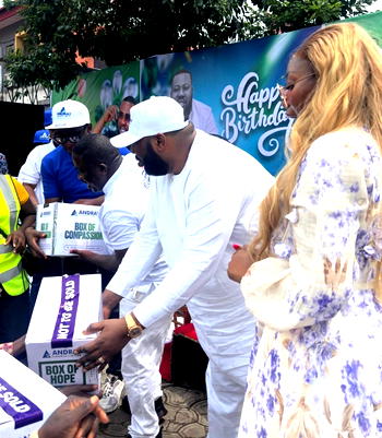 Netizens praise Andray Finance CEO over outreach to 1000 widows