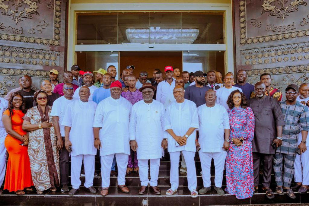 PRESIDENTIAL PRIMARY: Oborevwori visits Emerhor, rallies massive votes for Tinubu 