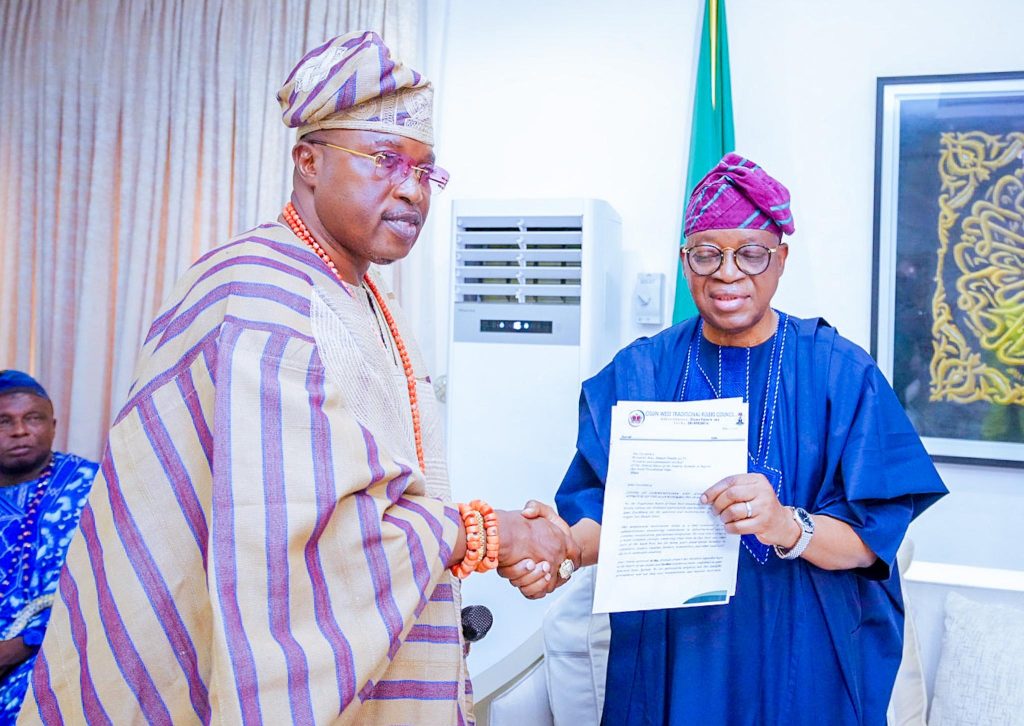Osun Traditional Rulers commend Tinubu, Oyetola over road upgrade
