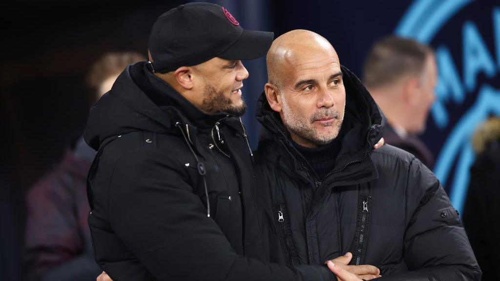 Guardiola ‘made me believe I could be a coach’, says Kompany