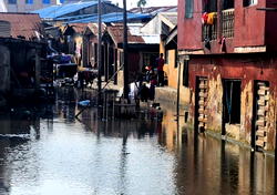 Again, Lagos community cries for help, as flood threatens lives, properties