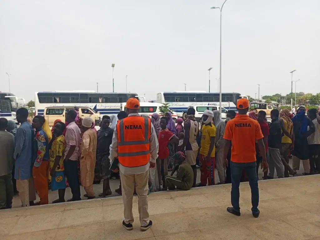NEMA repatriates 497 Nigerians from Niger Republic