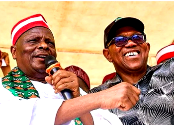 Photos: Obi, Kwankwaso meet Dickson amid defection reports