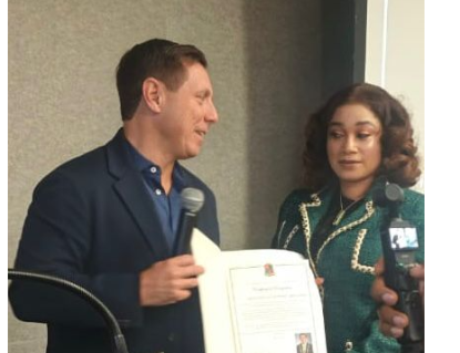 Mayor of Brampton honours Olajumoke Abegunde