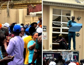 Video: APC crisis deepens in Oyo as members protest alleged imposition of candidate
