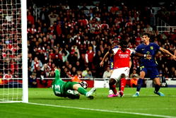 Saka ends Arsenal’s 20-year wait to reach Champions League final