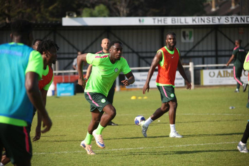 Super Eagles Prepare to Face Warriors in Unity Cup
