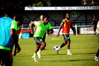 Super Eagles begin training for Poland, Portugal friendlies