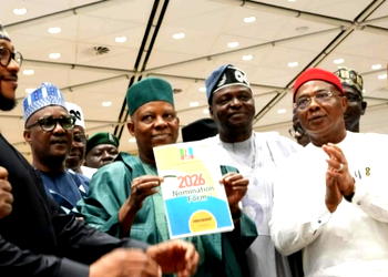 2027: Shettima submits Tinubu’s nomination forms to APC