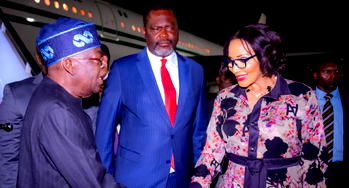 Tinubu arrives in Kenya for Africa Forward Summit