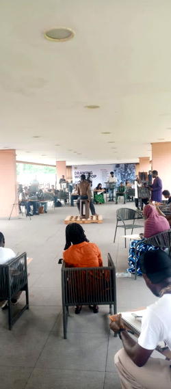 Young and old artists redefine pencil strokes at ‘Lagos Life Drawing Workshop’