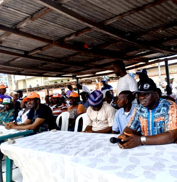 Desmond Elliott seeks continuity as supporters rally ahead of APC primaries