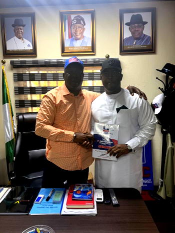 Ahead NDC Primaries: Odunzeh expresses readiness for Imo West Senate contest, picks expression, nomination forms