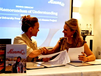 Cambridge, Alsama Project partner on innovative qualification for refugees, displaced youth