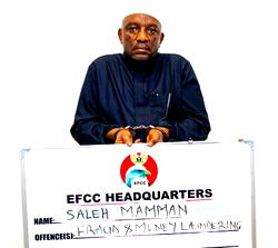 Video: EFCC nabs convicted ex-minister Mamman over N33bn fraud