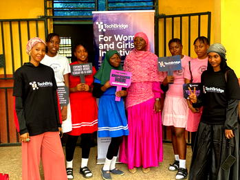 Abuja schoolgirls explore tech opportunities at TechBridge STEM outreach